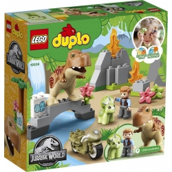 Lego Duplo Ucieczka tyranozaura i triceratopsa 10939