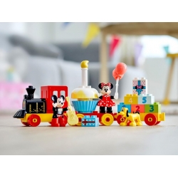 Lego Duplo Urodzinowy pociąg myszek Miki i Minnie 10941