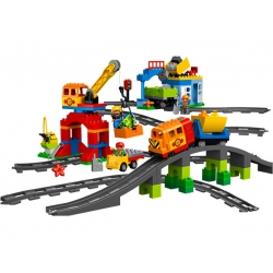 Lego Duplo Ville Pociąg Deluxe 10508 + Lego Duplo Tory 10506