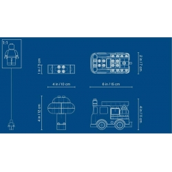 Lego Duplo Wóz strażacki 10901