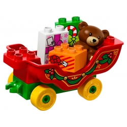 Lego Duplo Zimowe ferie Świętego Mikołaja 10837