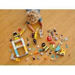 Lego Duplo Żuraw wieżowy i budowa 10933