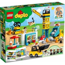 Lego Duplo Żuraw wieżowy i budowa 10933