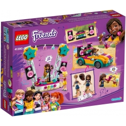 Lego Friends Samochód i scena Andrei 41390