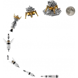 Lego Ideas Rakieta NASA Apollo Saturn V 92176