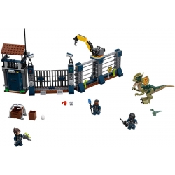 Lego Jurassic World Atak dilofozaura na posterunek 75931