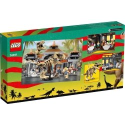 Lego Jurassic World Centrum dla odwiedzających: atak tyranozaura i raptora 76961