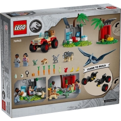 Lego Jurassic World Centrum ratunkowe dla małych dinozaurów 76963