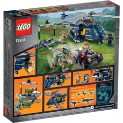 Lego Jurassic World Pościg za śmigłowcem 75928