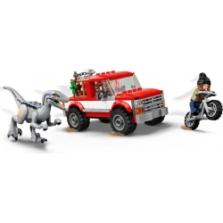 Lego Jurassic World Schwytanie welociraptorów Blue i Bety 76946