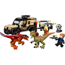 Lego Jurassic World Transport pyroraptora i dilofozaura 76951