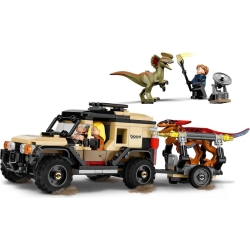 Lego Jurassic World Transport pyroraptora i dilofozaura 76951