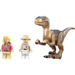 Lego Jurassic World Ucieczka welociraptora 76957