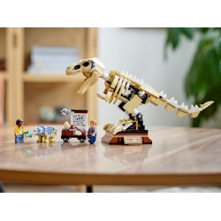 Lego Jurassic World Wystawa skamieniałości tyranozaura 76940