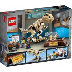 Lego Jurassic World Wystawa skamieniałości tyranozaura 76940