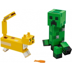 Lego Minecraft BigFig Creeper™ i Ocelot 21156