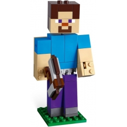 Lego Minecraft BigFig - Steve z papugą 21148