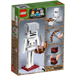 Lego Minecraft BigFig - Szkielet z kostką magmy 21150