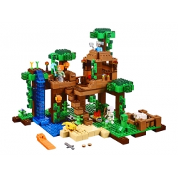 Lego Minecraft Domek na Drzewie w Dżungli 21125