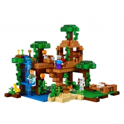 Lego Minecraft Domek na Drzewie w Dżungli 21125