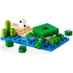 Lego Minecraft Domek na plaży żółwi 21254