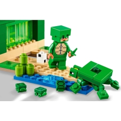 Lego Minecraft Domek na plaży żółwi 21254