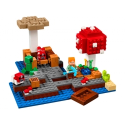 Lego Minecraft Grzybowa wyspa 21129