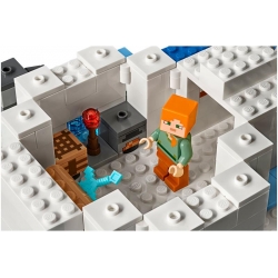 Lego Minecraft Igloo niedźwiedzia polarnego 21142