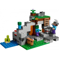 Lego Minecraft Jaskinia zombie 21141