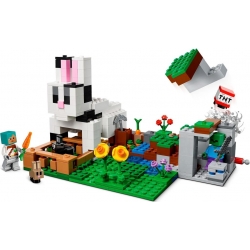 Lego Minecraft Królicza farma 21181