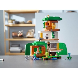 Lego Minecraft Nowoczesny domek na drzewie 21174