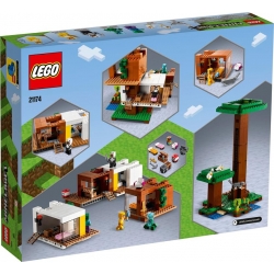 Lego Minecraft Nowoczesny domek na drzewie 21174