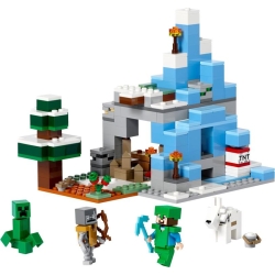 Lego Minecraft Ośnieżone szczyty 21243