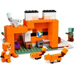 Lego Minecraft Siedlisko lisów 21178