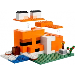 Lego Minecraft Siedlisko lisów 21178