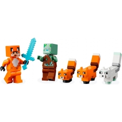 Lego Minecraft Siedlisko lisów 21178