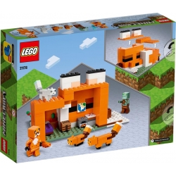 Lego Minecraft Siedlisko lisów 21178