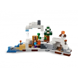 Lego Minecraft Śnieżna Kryjówka 21120