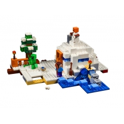 Lego Minecraft Śnieżna Kryjówka 21120