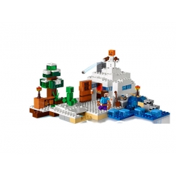 Lego Minecraft Śnieżna Kryjówka 21120