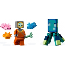 Lego Minecraft Walka ze strażnikami 21180