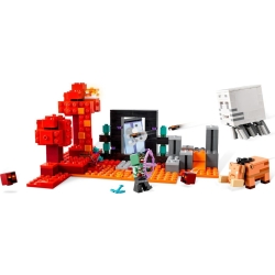 Lego Minecraft Zasadzka w portalu do Netheru 21255