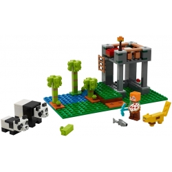 Lego Minecraft Żłobek dla pand 21158