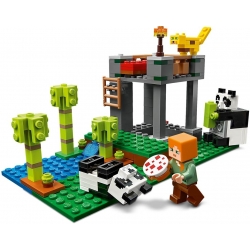 Lego Minecraft Żłobek dla pand 21158