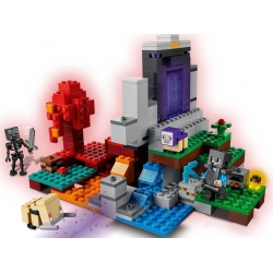 Lego Minecraft Zniszczony portal 21172