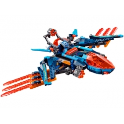 Lego Nexo Knights Blasterowy myśliwiec Clay'a 70351