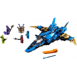 Lego Ninjago Burzowy myśliwiec Jaya 70668