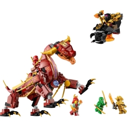 Lego Ninjago Lawowy smok zmieniający się w falę ognia 71793