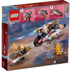 Lego Ninjago Mech Sory zmieniający się w motocykl wyścigowy 71792