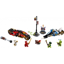 Lego Ninjago Motocykl Kaia i skuter Zane'a 70667